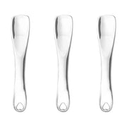 3 PCS Facial Spatula Massage Eye Roller Dark Circles Skincare Tool Face Cream Lotion Makeup Stainless Steel Applicator Wan...