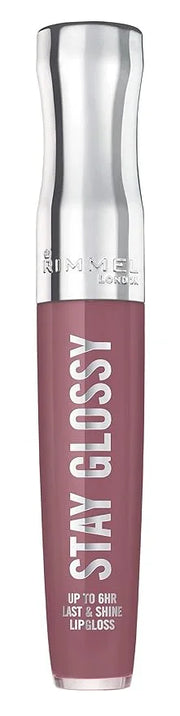 Rimmel Stay Glossy Lip Gloss - Non-Sticky and Lightweight Formula for Lip Color and Shine - 290 Date Night, .18oz - Produc...