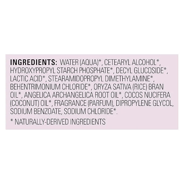 Love Beauty and Planet Shampoo Milk Moisture and Bounce for Waves and Curls Rice Oil and Angelica Essence 100 percent Biod...