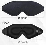 Eye Mask for Lash Extensions, Sleep Mask for Lash Extensions, Zero Eye Pressure 3D Contoured Lash Extension Sleep Mask - P...