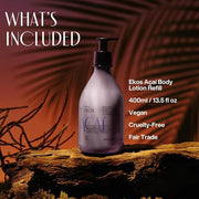 natura - Ekos Açaí Revitalizing Body Lotion Refill - Vegan Skin Care - 24 Hours of Soft Skin - Improves Skin Elasticity - ...