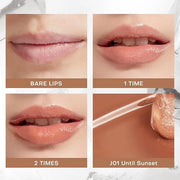Mistine Lip Gloss Lip Oil Lip Plumber Non-sticky Tinted Lip Gloss for Women Infused with 1% Peptide Finish Lip Tint Hydrat...
