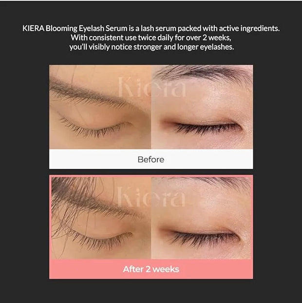 Blooming Eyelash Serum 0.25oz(7.5ml) | Enhancing Eyelash Length & Thickness | Suitable for Eyebrows and Scalp Use - Produc...