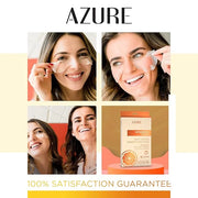 Azure Cosmetics Vitamin C Under Eye Pads - Anti Aging, Lifting & Moisturizing Eye Mask Patches - Reduces Fine Lines, Wrink...