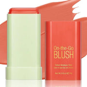 Blush Stick for Cheeks - Cream Makeup Blush Wand, Solid Moisturizer Stick for Cheeks Tint, Natural Blendable Waterproof Ko...