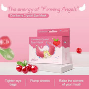 12 Pcs Under Eye Patches for Puffy Eyes, Cranberry Cristal Eye Mask, Hydrate Moisturize Around Eye Skin Cooling Mask, Redu...