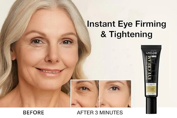 Instant Firm Eye Tightening Cream: Temporary Under Eye Bag Puffiness Removal - Rapid Eyebags Tightener Reducer Treatment f...