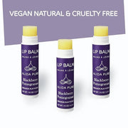 Blackberry Pomegranate Lip Balm Collection, Vegan Lips,
