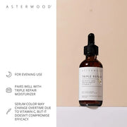 Asterwood Triple Repair Serum (1 oz) + Hyaluronic Acid Eye Serum - Product Image