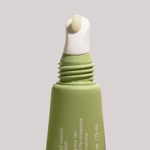 by Dr. B Firm and Restore Eye Cream, Lightweight Eye care for Dark Circles, Puffiness & Fine Lines with Peptides and Hyalu...