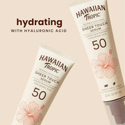 Hawaiian Tropic Sheer Touch Body Serum SPF 50, 3.3oz | Hyaluronic Acid Serum, Travel Size Sunscreen SPF 50, 3.3oz - Produc...