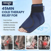 NEWGO Bundle of Cool Eye Mask and Foot Ice Pack - Product Image