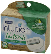 INTUITION Schick Refill, Razors for Women Sensitive Skin | Intuition Razor Blades Refill with Organic Aloe, Razor Refills ...