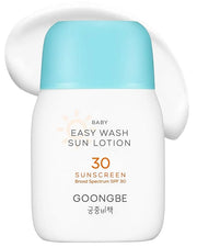 Baby Easy Wash Sun Lotion SPF 30 - Korean Moisturizing Zinc Oxide Mineral Sunscreen for Babies and Kids - Washes Off Easil...