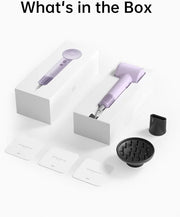 Laifen Hair Dryer SE, 200 Million Negative Ionic Blow Dryer with 105,000 RPM Brushless Motor 1400W Powerful Fast Drying Hi...