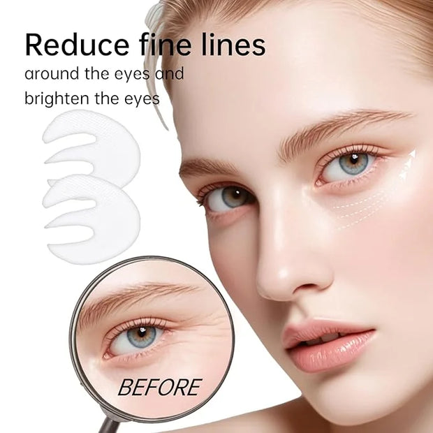 Novoy 7 Pairs Bio-Collagen Real Deep Eye Patches - 6-in-1 Retinol Overnight Eye Patches for Dark Circles, Puffiness & Wrin...