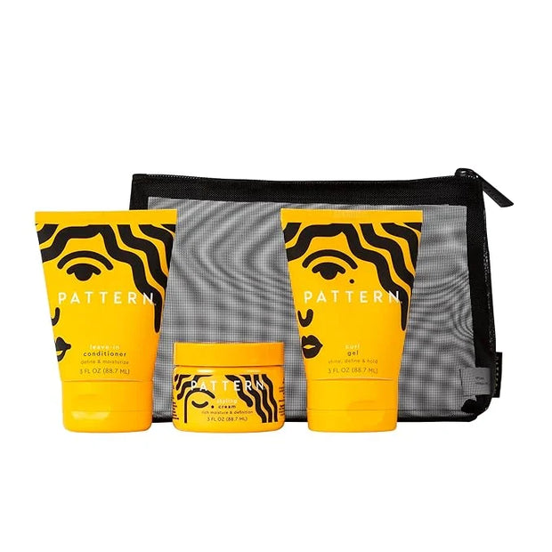 PATTERN by Tracee Ellis Ross Curl Cocktail Kit: Leave-In Conditioner, Styling Cream, and Curl Gel - Product Image