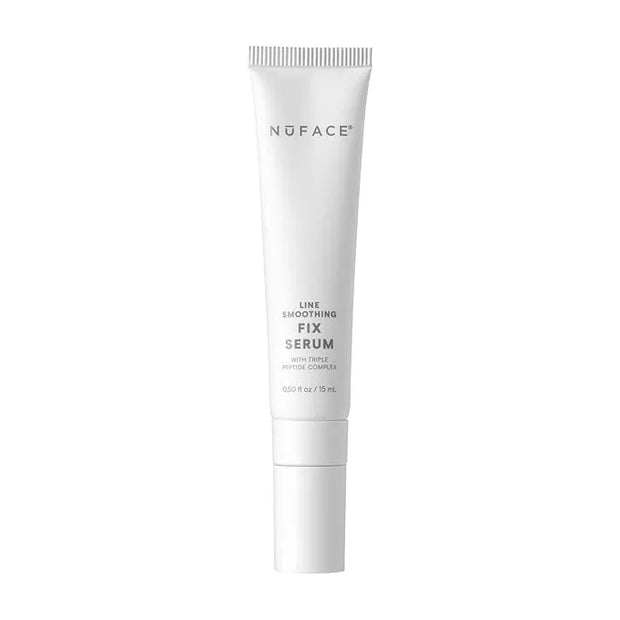 NuFACE FIX Serum - Line Smoothing Conductive Serum for Microcurrent with Triple Peptide, Hyaluronic Acid & IonPlex to Hydr...