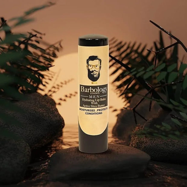 Men's Moisturizing Lip Balm for Chapped 0.17oz