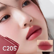 Hydrating Lip Serum Cream, Longlasting Moisturizing, Lightweight Lip Gloss, Semi-Matte Lipstick with Vitamin E, Crithmum M...