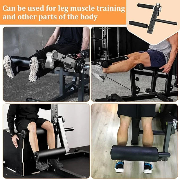 18mm Power Rack Mounted Leg Extension and Curl - Product Image