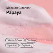 15 Min Pamper Me Kit & Papaya Moisture Cleanser (8pc): Ultimate Glow Korean Sheet Mask and Gentle Cleanser Set for Brighte...