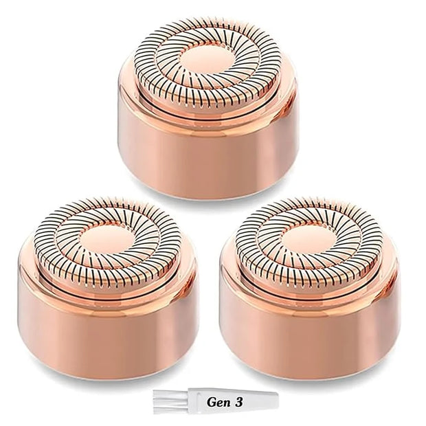 Generation 3 Replacement Heads for Flawless Finishing Touch, Double Halo Replacement Blades for Women 3 pack - Product Image