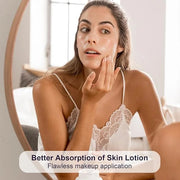 Face Razors for Women, Reusable Handle with 19 Microblades, Dermaplane Razor for Women Face, Eyebrow & Facial Razors, Peac...