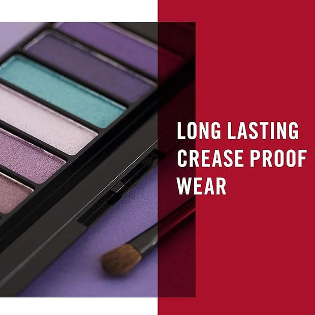 Rimmel London Magnif'Eyes Eyeshadow Palette, 12 Shades, Blendable Formula, Versatile, 008, Electric Violet, 0.5oz - Produc...