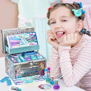 Disney Frozen Train Case Girls Beauty Set, Kids