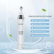 5% Caffeine Eye Serum and Under Eye Roller Cream for Dark Circles and Puffiness, Cafeine with 360° Massage Ball Reduce Wri...
