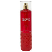 Bath and Body Works - Strawberry Pound Cake - Gift Set - Fine Fragrance Mist & Body Cream – 2021 - Product Image
