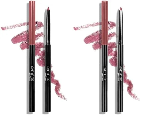 wet n wild Lip Liner Perfect Pout Matte Retractable Gel Lip Liner Pencil, Purple Lay Down the Mauves (Pack of 2) - Product...