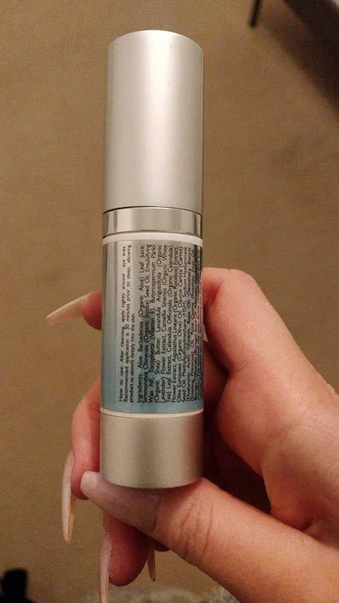 Under Eye Brightener Serum for Puffy Eyes & Dark Circles - Hydrating, Anti Aging, Under Eye Serum - Fast Absorption & Ligh...