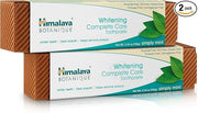 Himalaya Botanique Whitening Complete Care Toothpaste, Teeth Whitening, Fights Plaque, Fluoride Free, No Artificial Flavor...