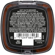 L'Oreal Paris Infallible Up to 24H Fresh Wear Soft Matte Longwear Bronzer. Waterproof, heatproof, Transfer, humidity and s...