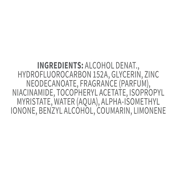 Dove Whole Body Deo Aluminum Free Invisible Spray Deodorant Coconut & Vanilla for 72h Odor Control 4 oz - Product Image