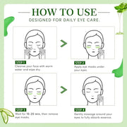 Under Eye Patches for Dark Circles,Puffy Eyes,20 Pairs Face Masks SkinCare With Vitamin E and Aloe Vera Gel for Rejuvenate...