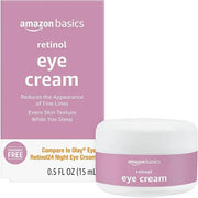 Amazon Basics Retinol Eye Cream, Fragrance Free, 0.5 Ounces, 1-Pack - Product Image