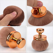 Large Self Tanning Brush, Oval Body Makeup Brush with Wide Brush Head Self Tanner Brush Applicator Sunscreen Brush for Mak...
