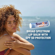 Sun X 50 Lip Balm SPF 50 (Pack of 24) - Lip Sunscreen SPF 50 Water Resistant Up To 80 Minutes and Free Parabens & Oxybenzo...