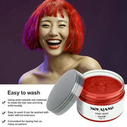 Red Temporary Hair Color,Natural Hair
