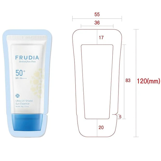 WELCOS FRUDIA Sun Block Day Cream Essence SPF | Organic Hydrating Face Cream Vegan Face Moisturizer for Dry Skin | Sun Scr...