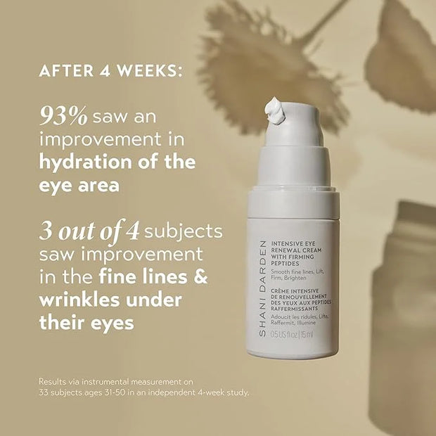 SHANI DARDEN SKIN CARE Intensive Eye Renewal Cream, Anti-Aging Eye Cream for Fine Lines, Crow’s Feet and Dark Circles, Cre...