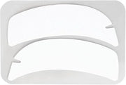10 Pairs Reusable Silicone Under Eye Gel Pads for Eyelash Extensions, Flexible Notch Design Eyelash Extension Patches for ...