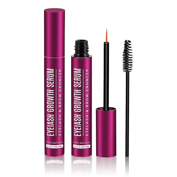 Eyelash Growth Serum, Lash Serum for Eyelash Growth & Enhancing, Advanced Formula for Natural Lashes or Lash Extensions & ...