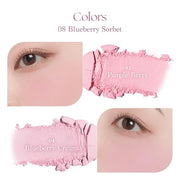 Dasique Blending Mood Cheek #08 Blueberry Sorbet | 4 Blendable Shades in Lightweight Smooth Powder | Vegan | Blush - Produ...