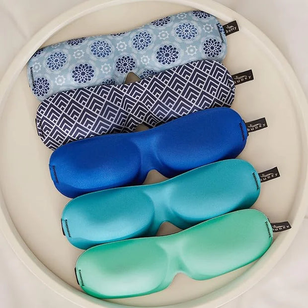 Bucky 40 Blinks No Pressure Eye Mask for Travel & Sleep, Starling Blue, One Size - Product Image