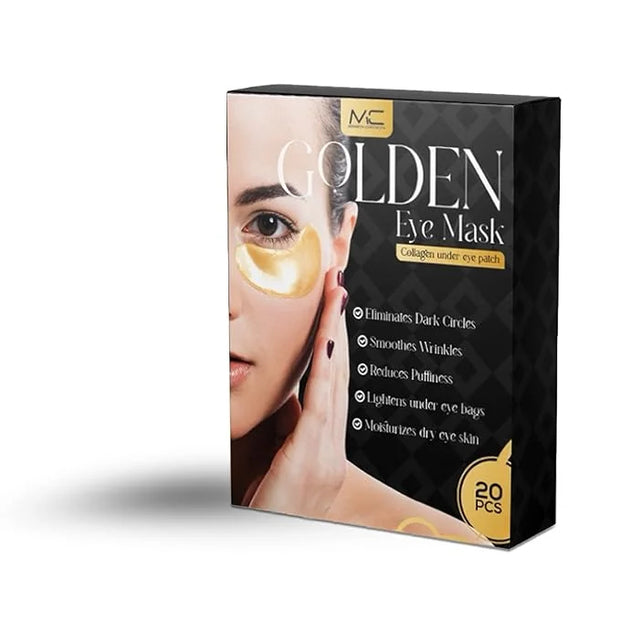 MC UNDER EYE PATCH(20PCS),MC GOLDEN EYE MASK,UNDER EYE CARE,FACIAL CARE,UNDER EYE COLLAGEN PATCH,COLLAGEN GEL PADS FOR MEN...