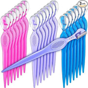 Mudder 21 Pcs Eyebrow Razor Eyebrow Shaver Facial Razor Multipurpose Face Trimmers with Precision Cover for Women Makeup C...